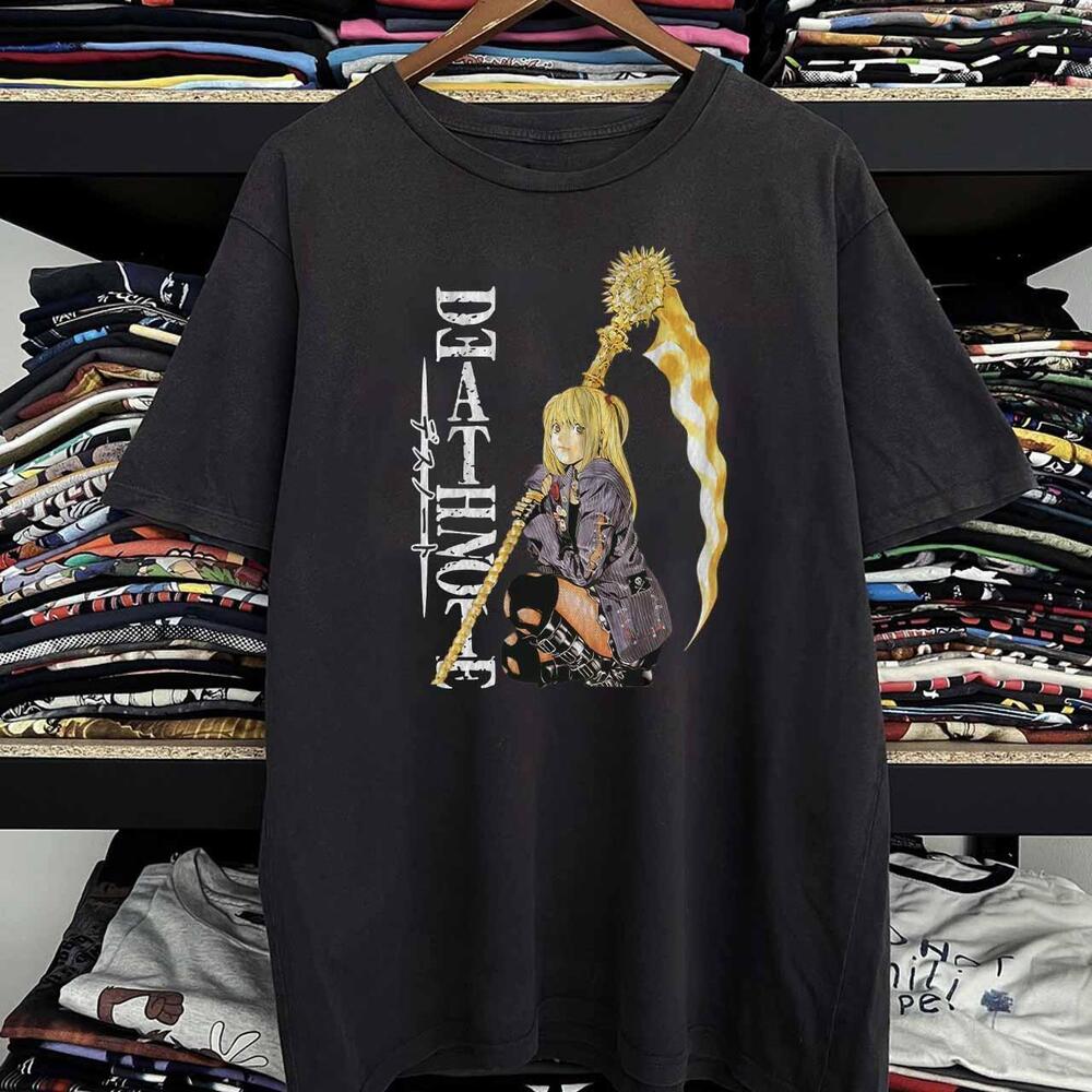 Style Death Note Misa Anime Black T-Shirt